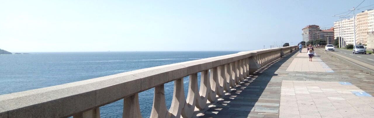 paseo maritimo A Coruña